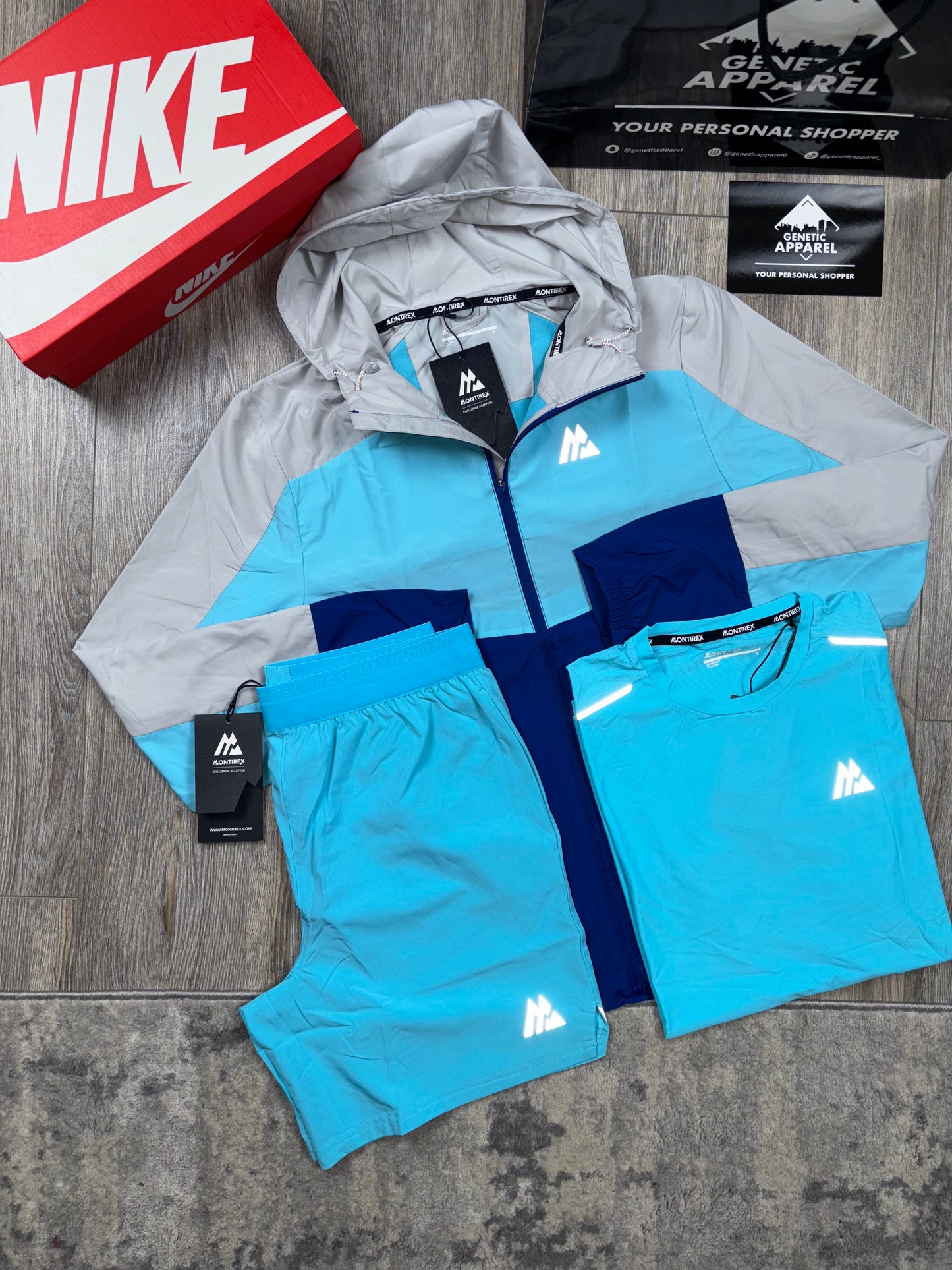 Montirex 3-Piece Set - ‘Baby Blue/Grey’