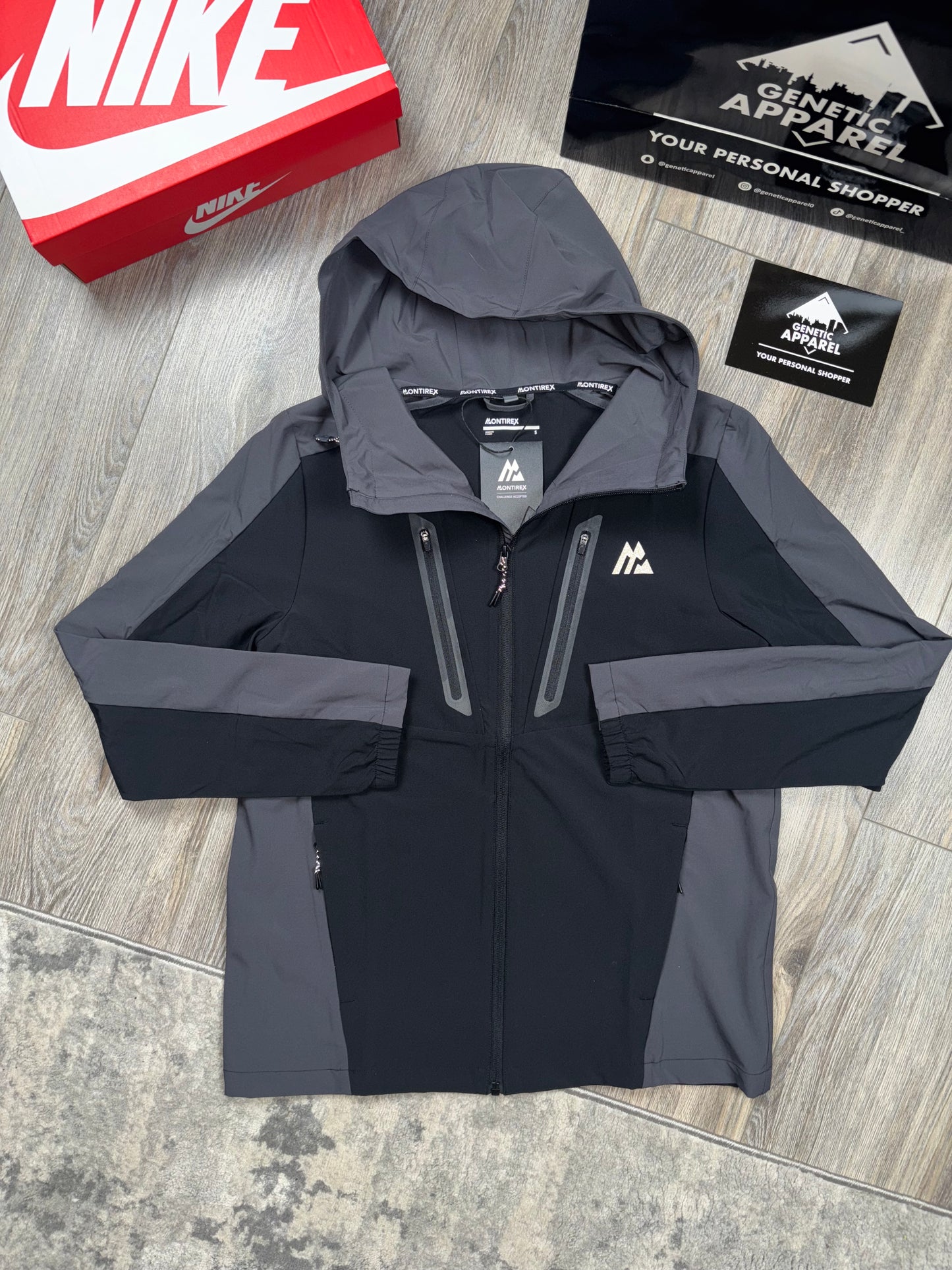 Montirex ‘T’ Tracksuit - ‘Black/Basalt’