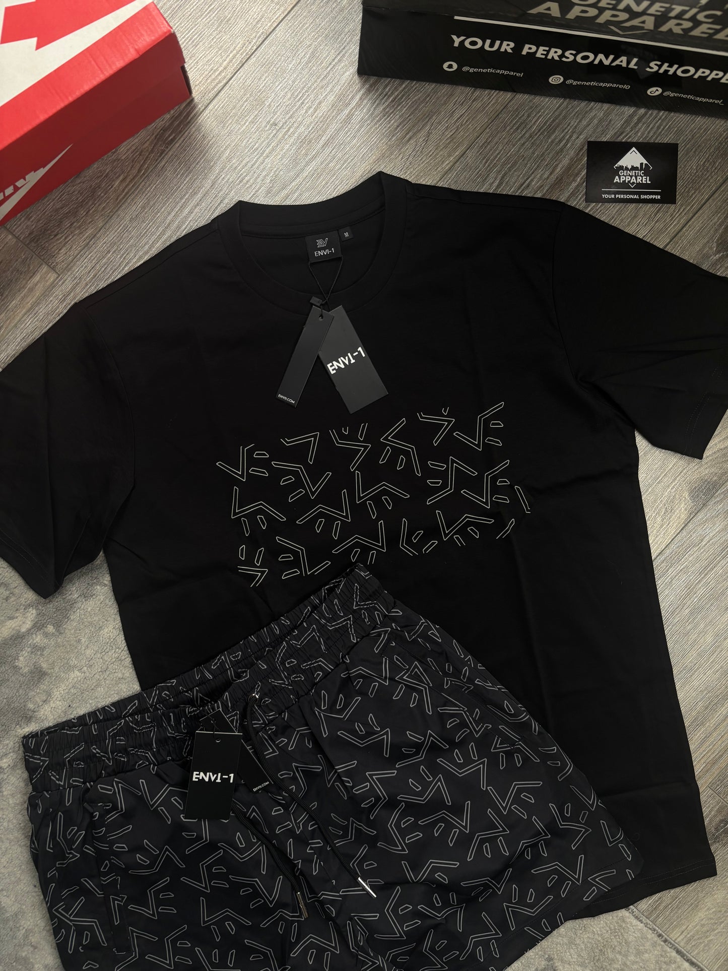 Envi-1 Jumble Summer Set - ‘Black/Grey’