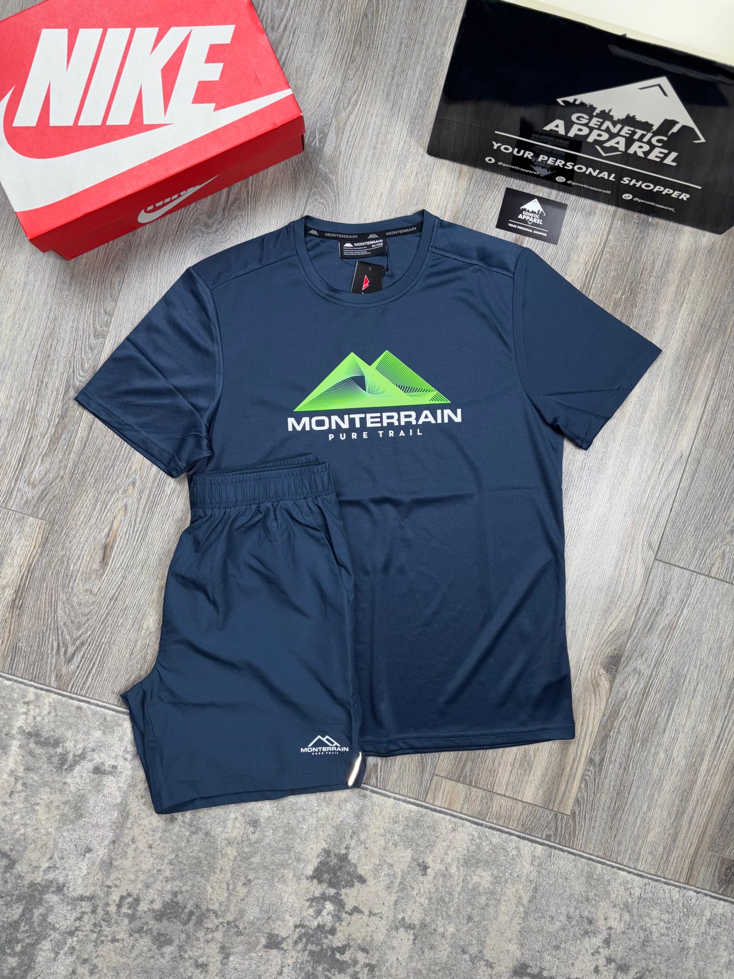 Monterrain Glow Set - ‘Navy/Green’