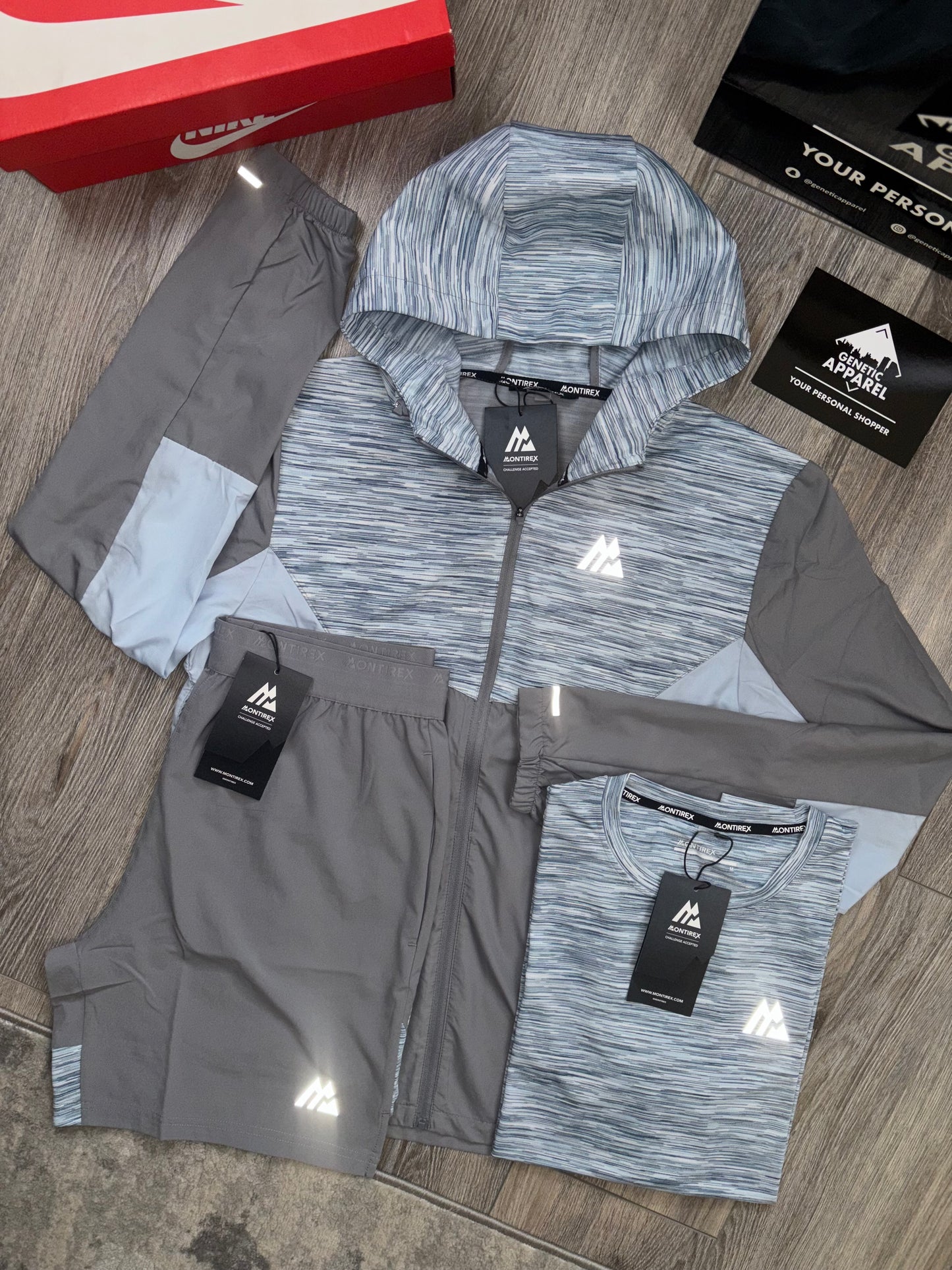 Montirex Trail 3-Piece - ‘Baby Blue/Grey’