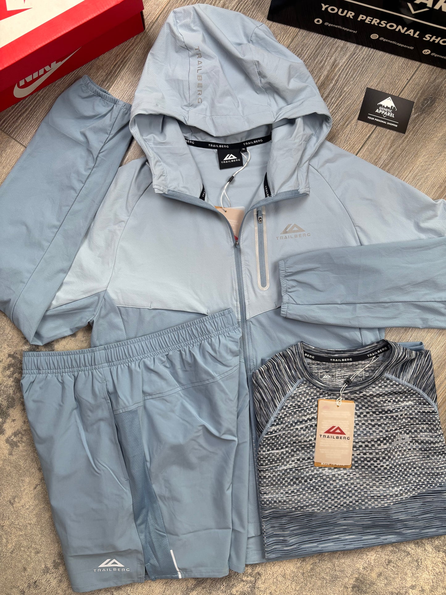 Trailberg 3-Piece Cloud Set - ‘Baby Blue’