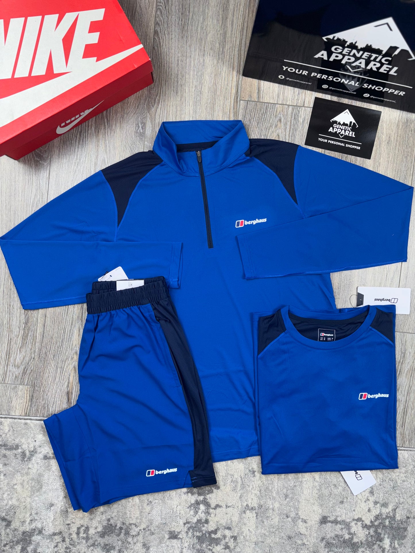 Berghaus Tech 3-Piece Set - ‘Royal Blue’