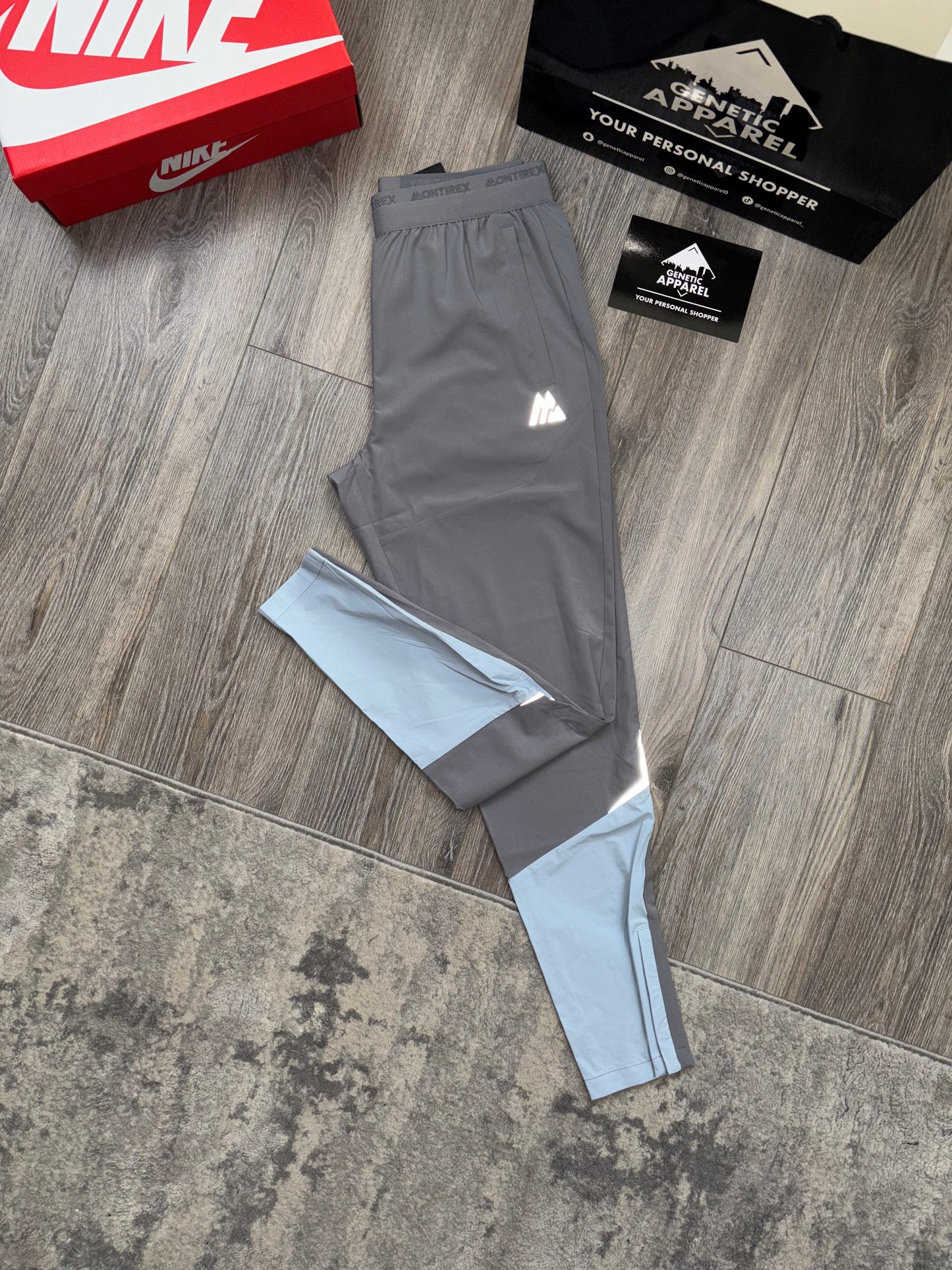 Montirex 3-Piece Tracksuit - ‘Baby Blue/Grey’