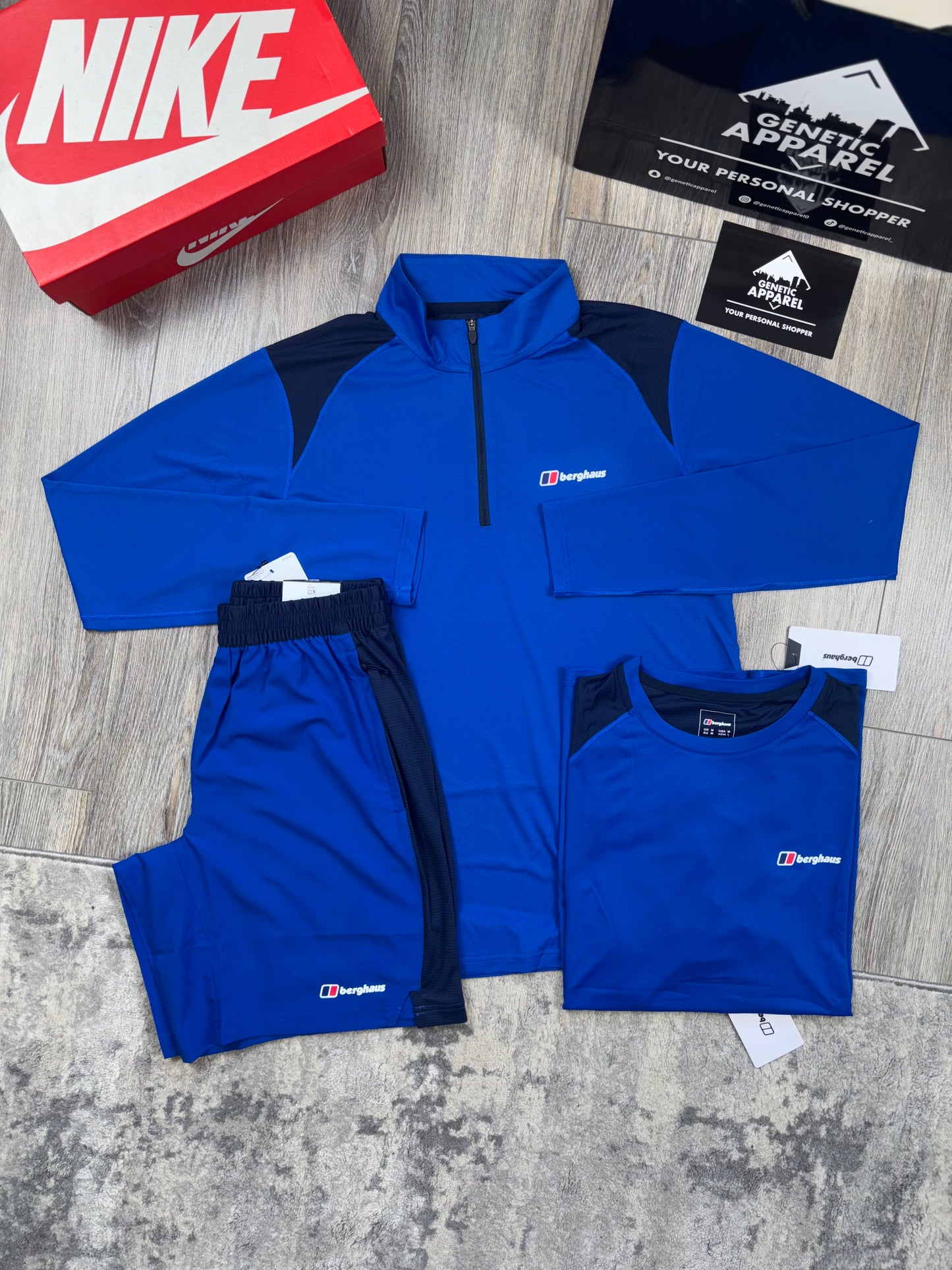 Berghaus Tech 3-Piece Set - ‘Royal Blue’