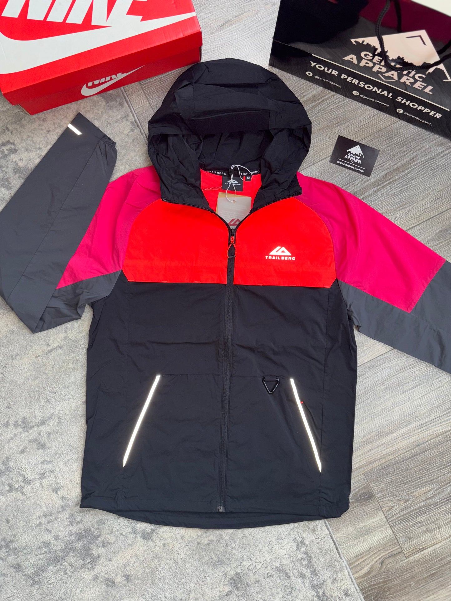 Trailberg Vertigo 3-Piece Set - ‘Black / Red’