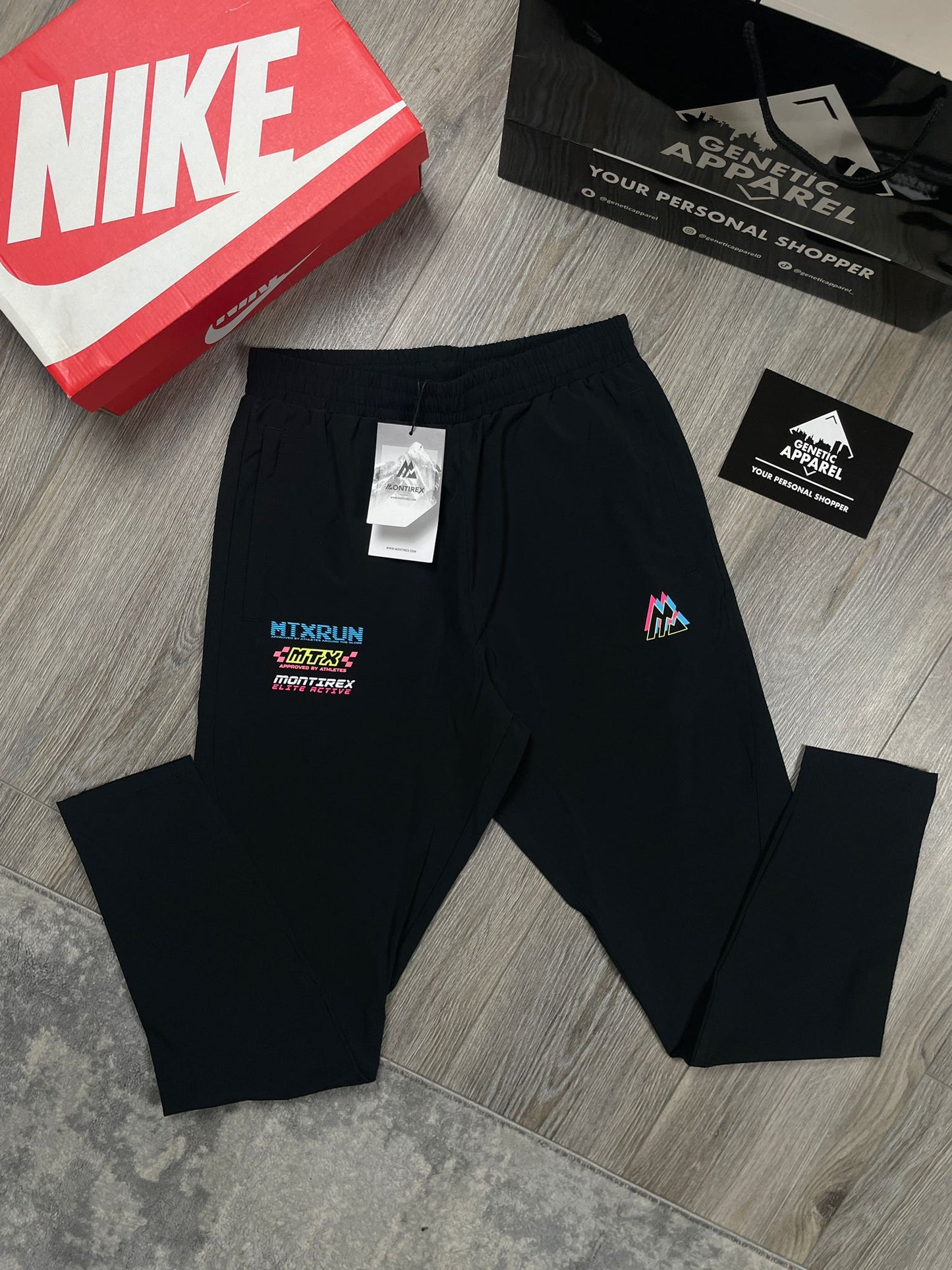 Montirex ‘MTX’ Run Tracksuit - ‘Black’