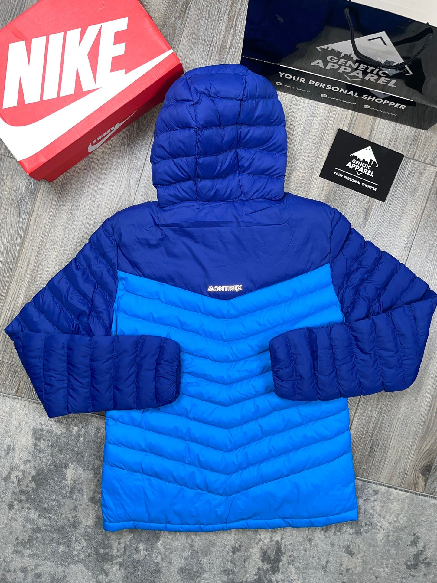 Montirex Status Padded Jacket - ‘Marine Blue’