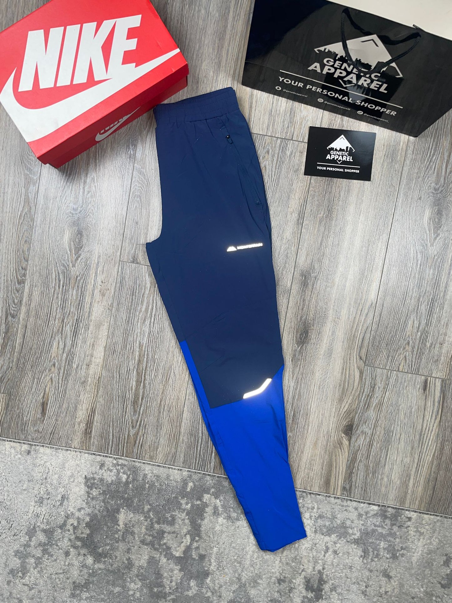 Monterrain Vent Tracksuit - ‘Royal Blue/Navy’