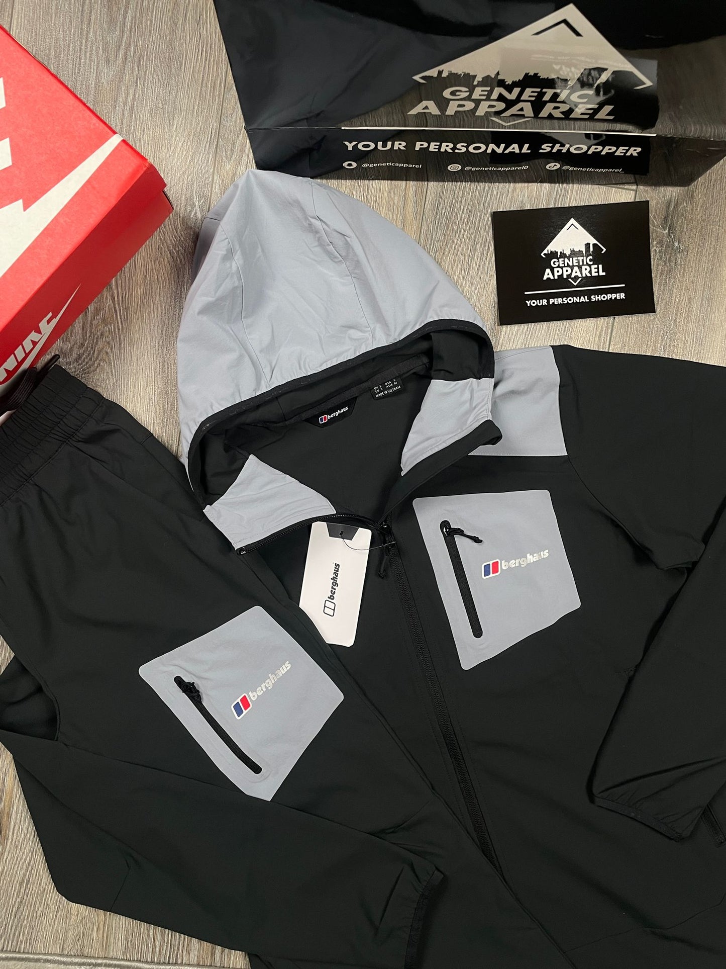 Berghaus Tech Tracksuit - ‘Grey/Black’
