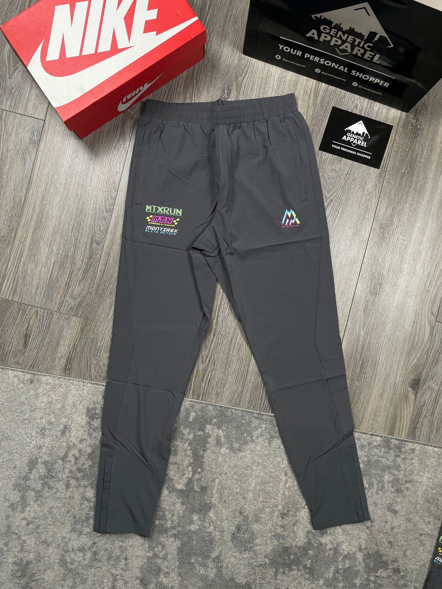 Montirex MTX Run 3-Piece Tracksuit - ‘Grey’