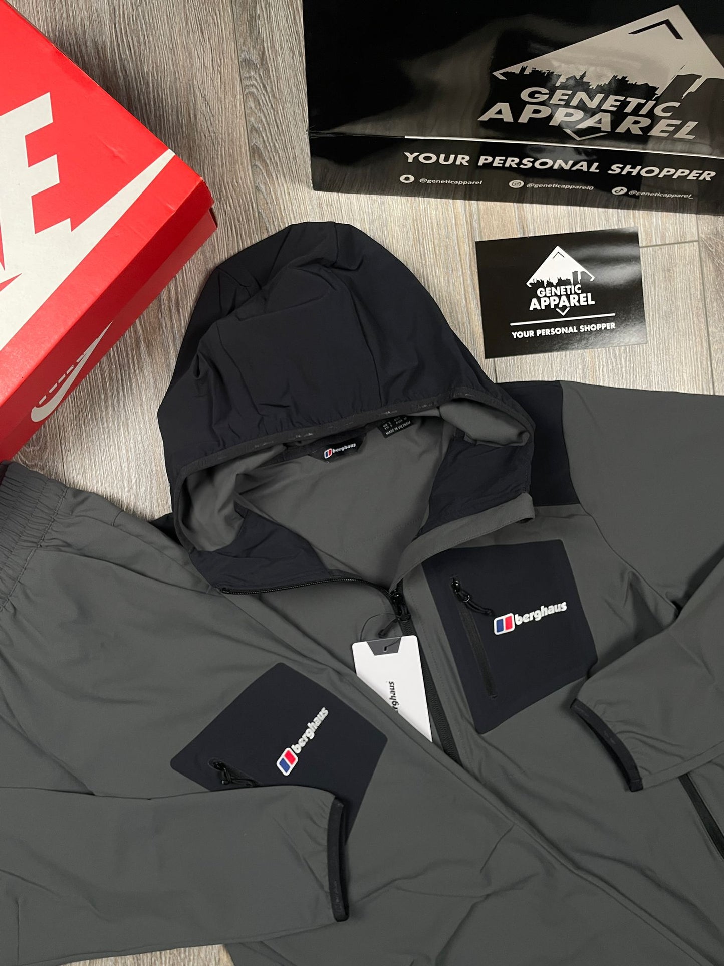 Berghaus Tech Tracksuit - ‘Slate Grey/Black’