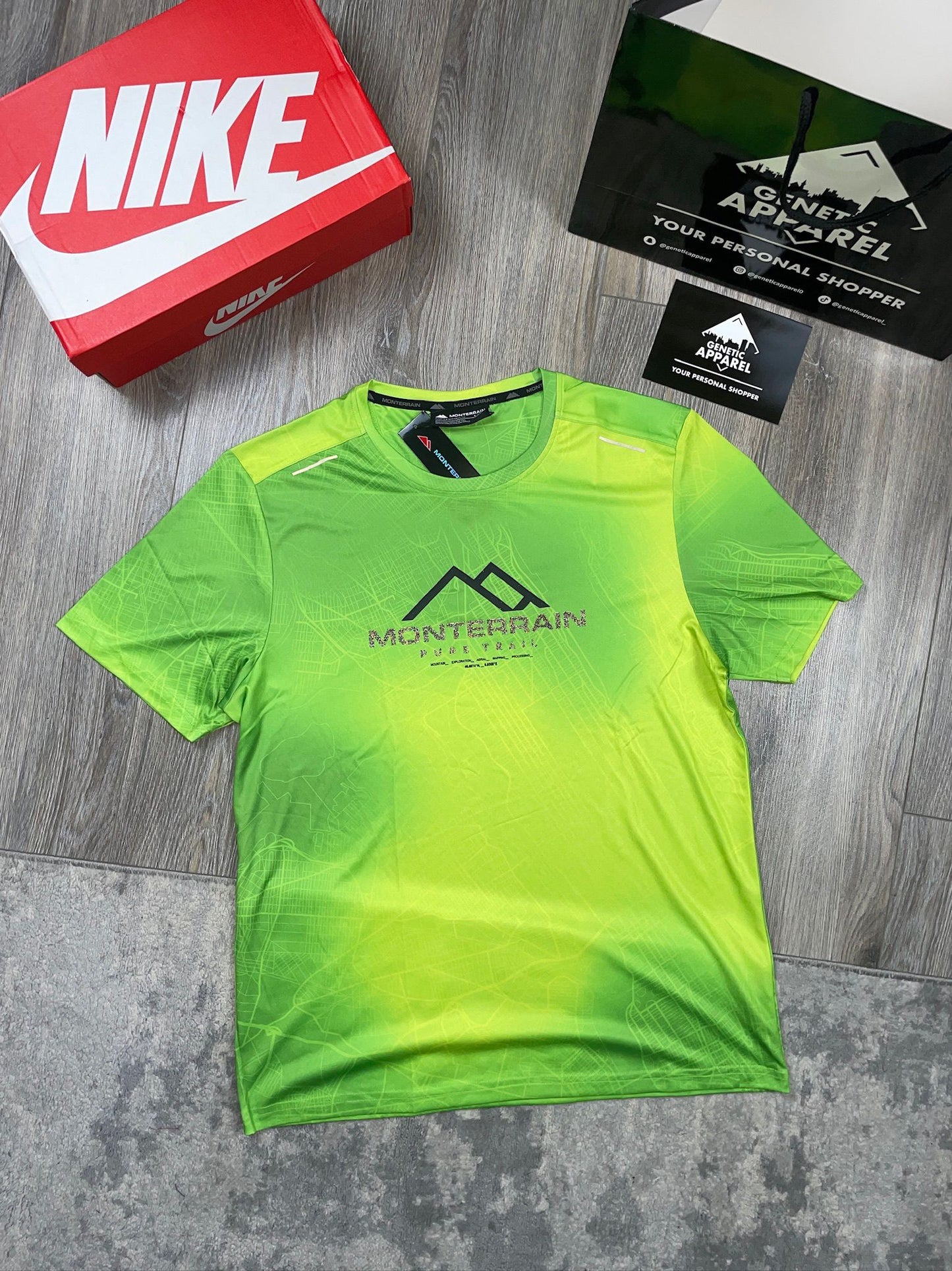 Monterrain Illusion 3-Piece Tracksuit - ‘Lime’