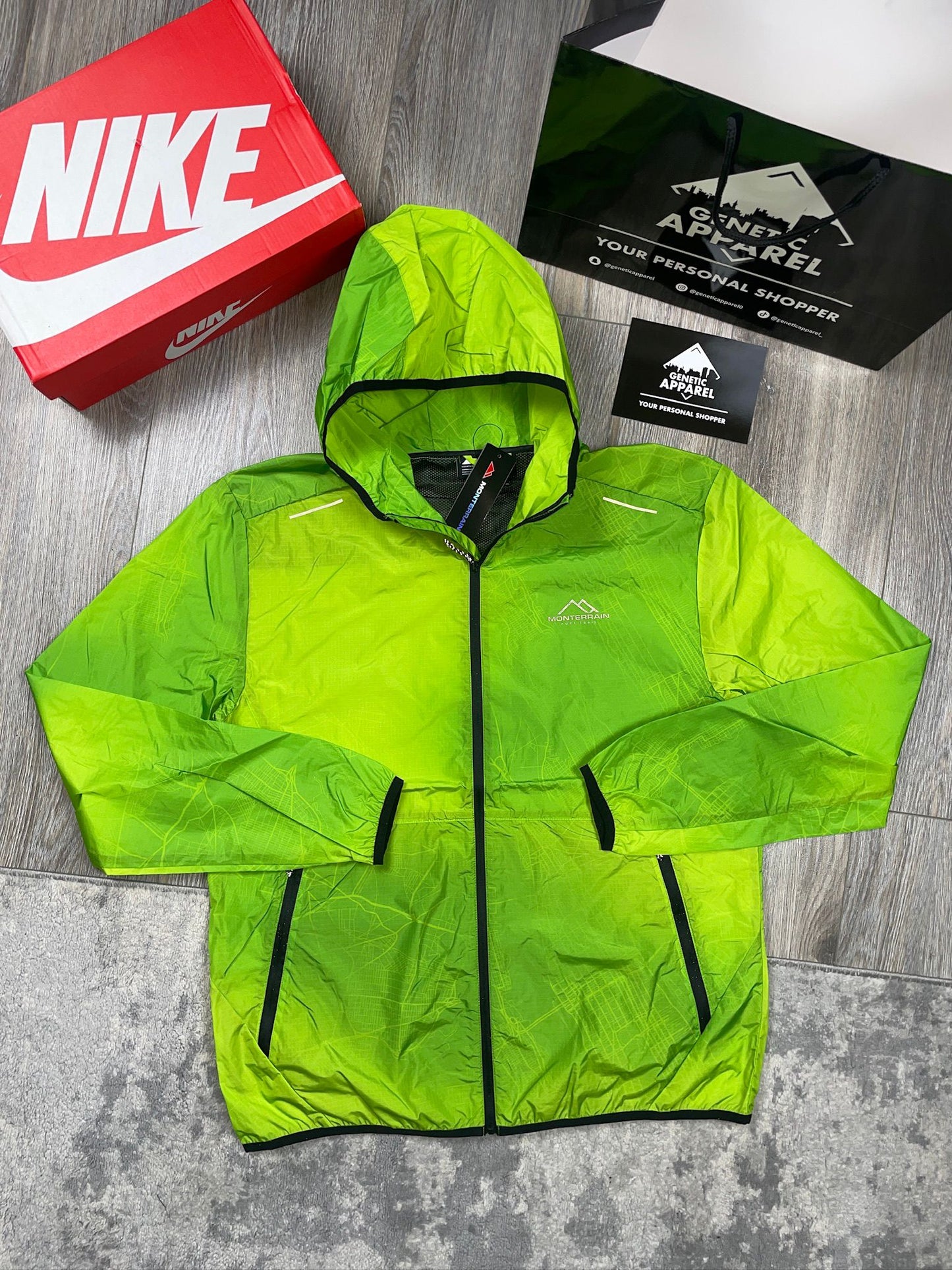 Monterrain Illusion 3-Piece Tracksuit - ‘Lime’