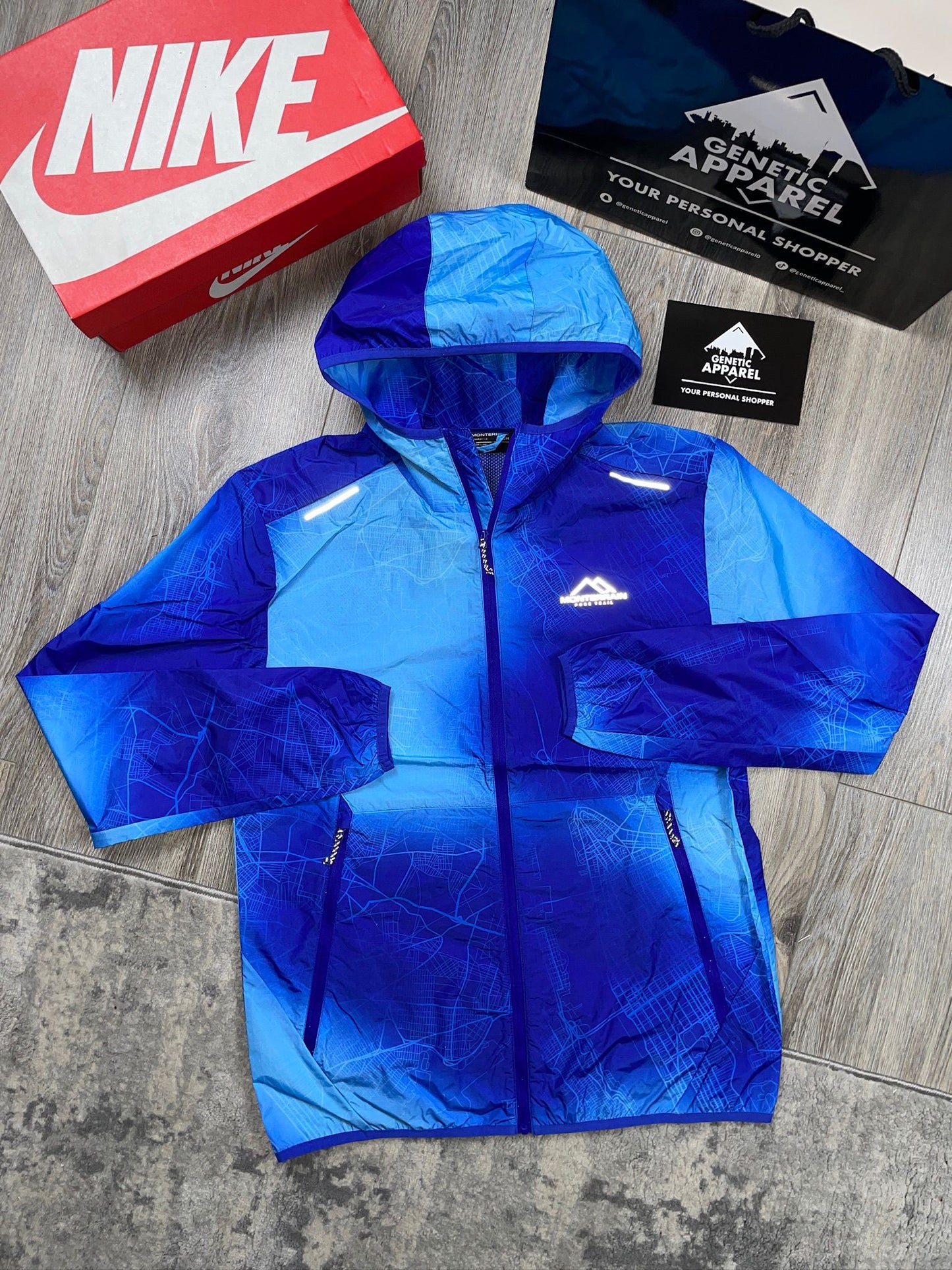 Monterrain 3-Piece Illusion Tracksuit - ‘Arctic Blue’