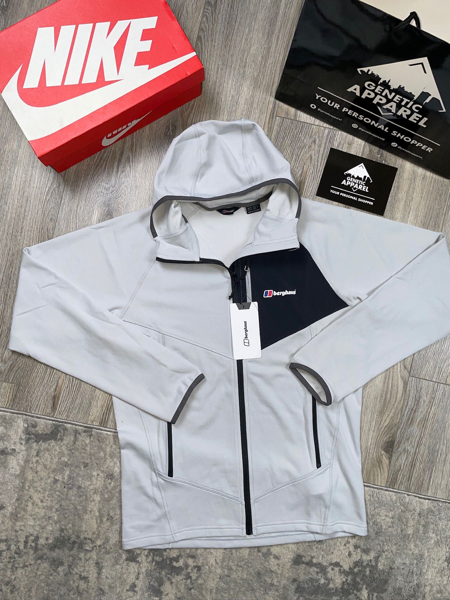 Berghaus Fleece Tracksuit - ‘Grey/Black’