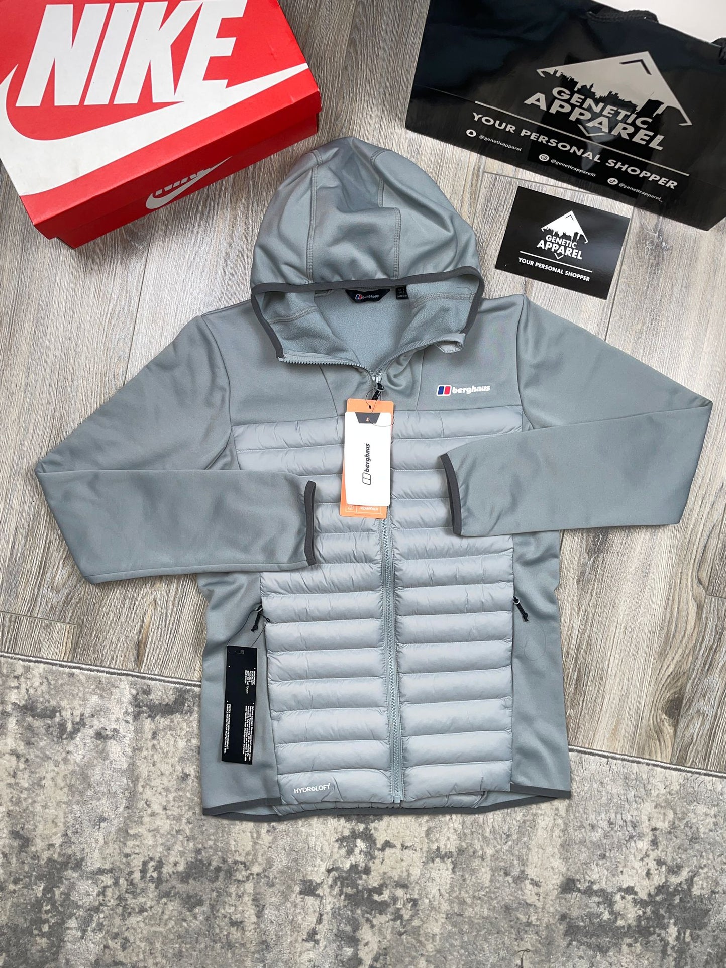 Berghaus Hybrid Jacket - ‘Wolf Grey’