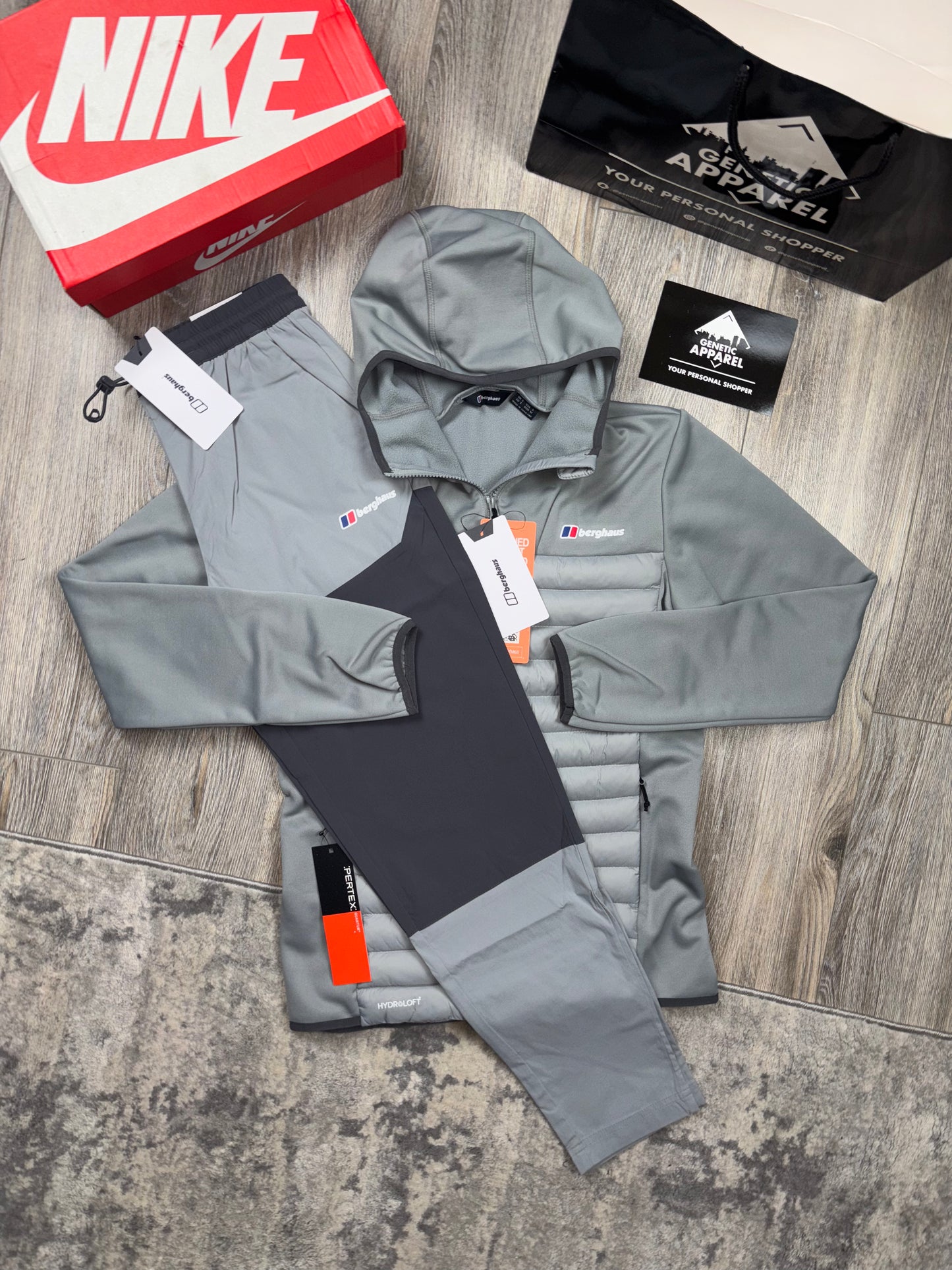 Berghaus Theran Hybrid Tracksuit - ‘Grey’