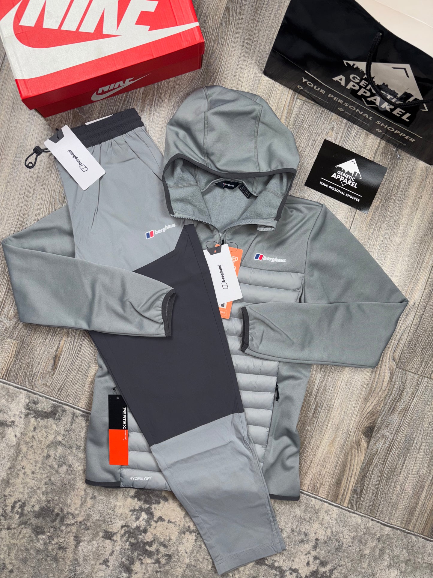 Berghaus Theran Hybrid Tracksuit - ‘Grey’