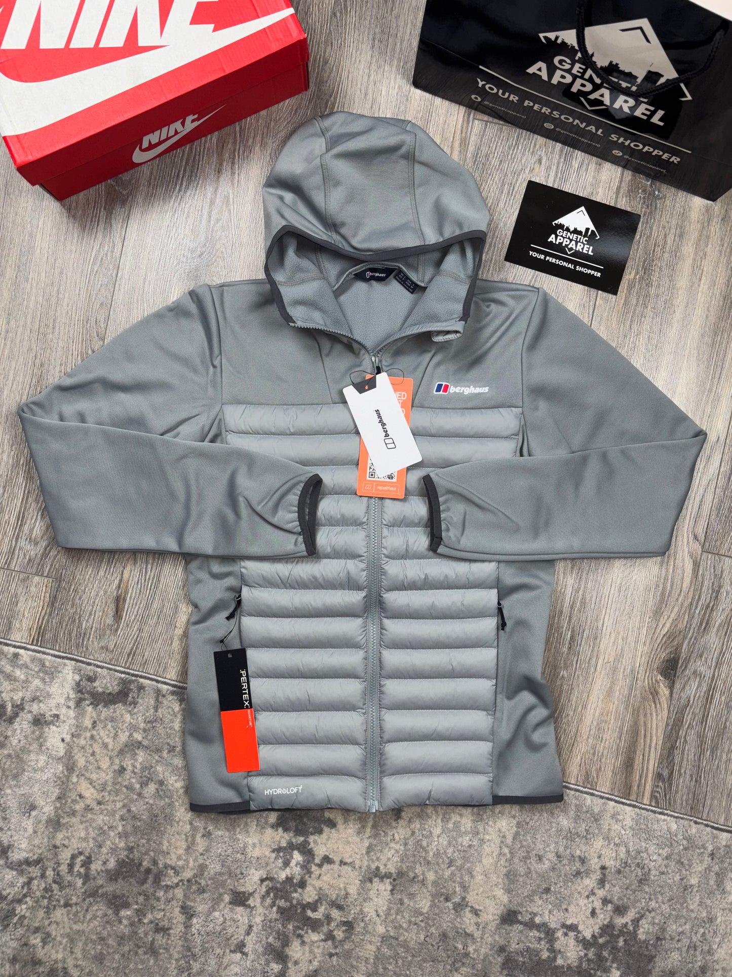 Berghaus Theran Hybrid Tracksuit - ‘Grey’