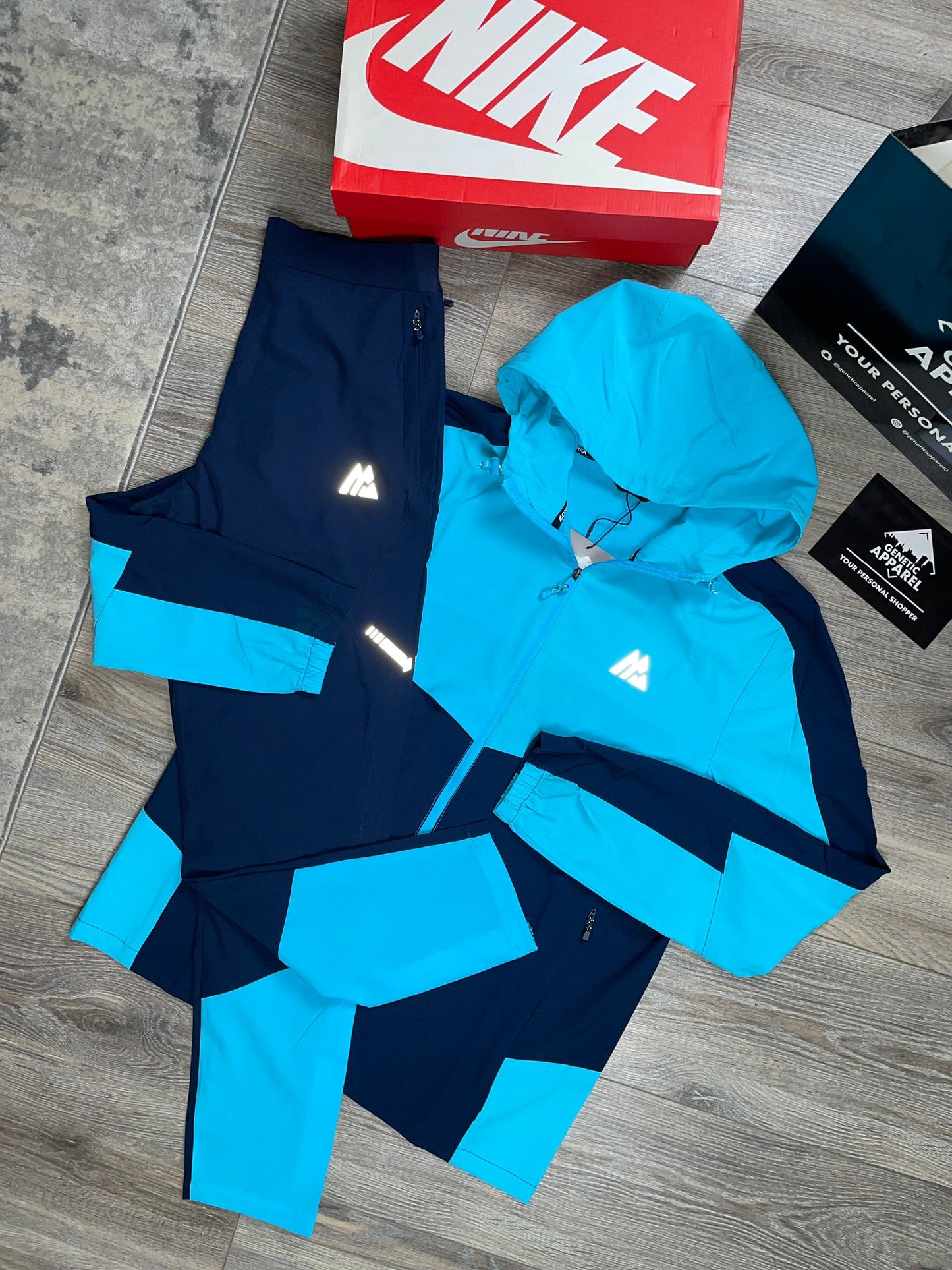 Montirex Tracksuit - ‘Baby Blue/Navy’
