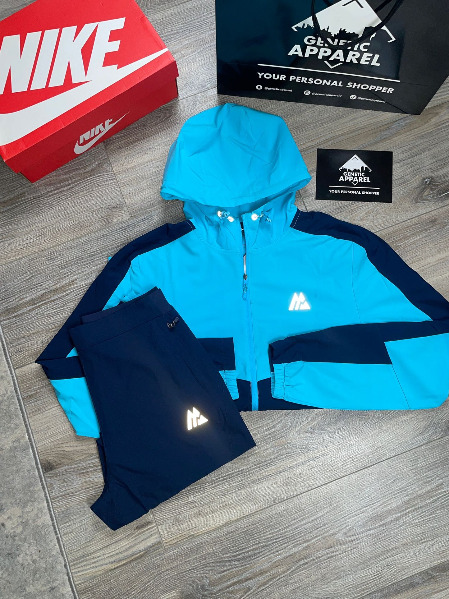 Montirex Tracksuit - ‘Baby Blue/Navy’