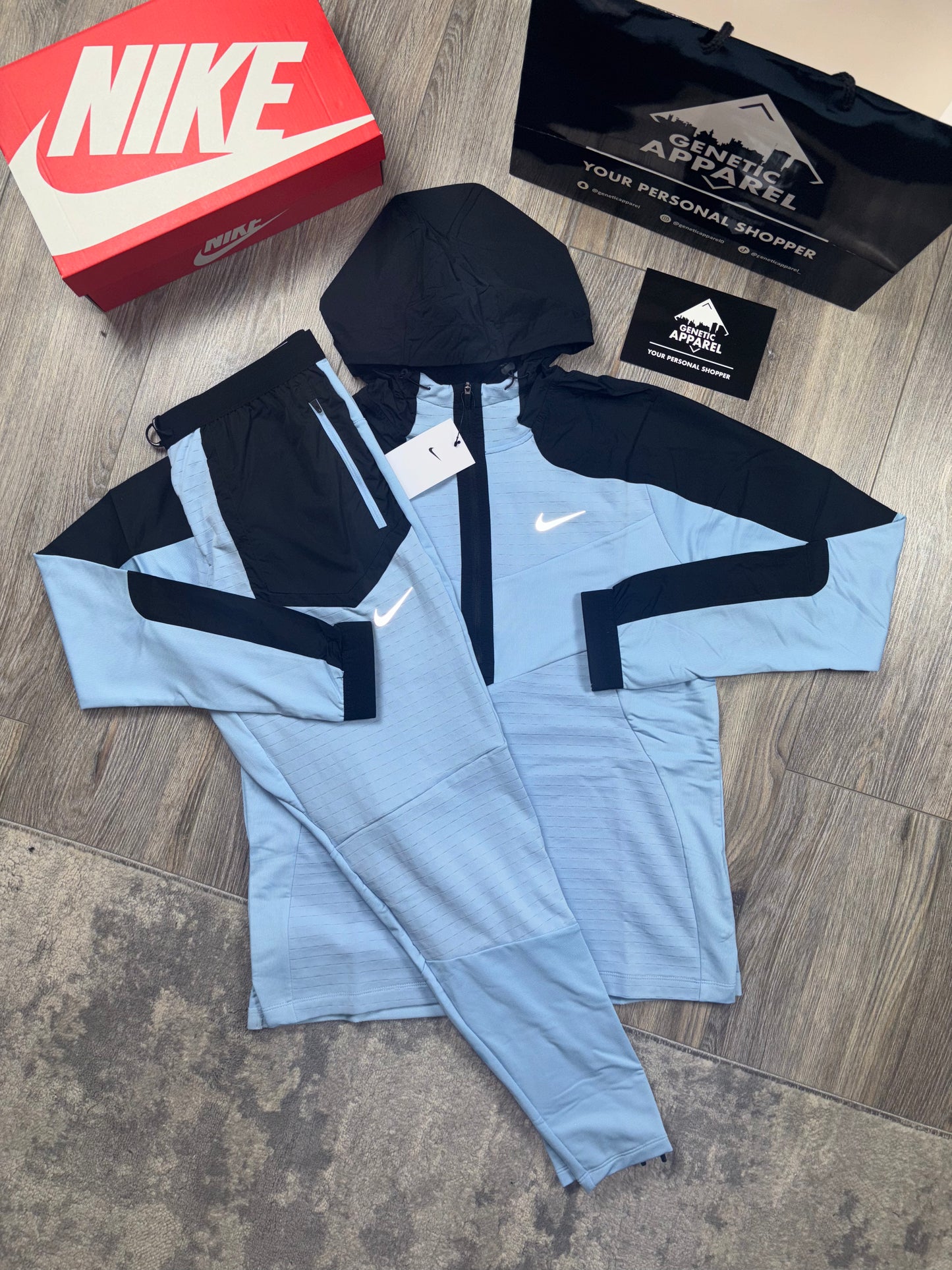 Nike Therma Half-Zip Tracksuit - ‘Baby Blue’