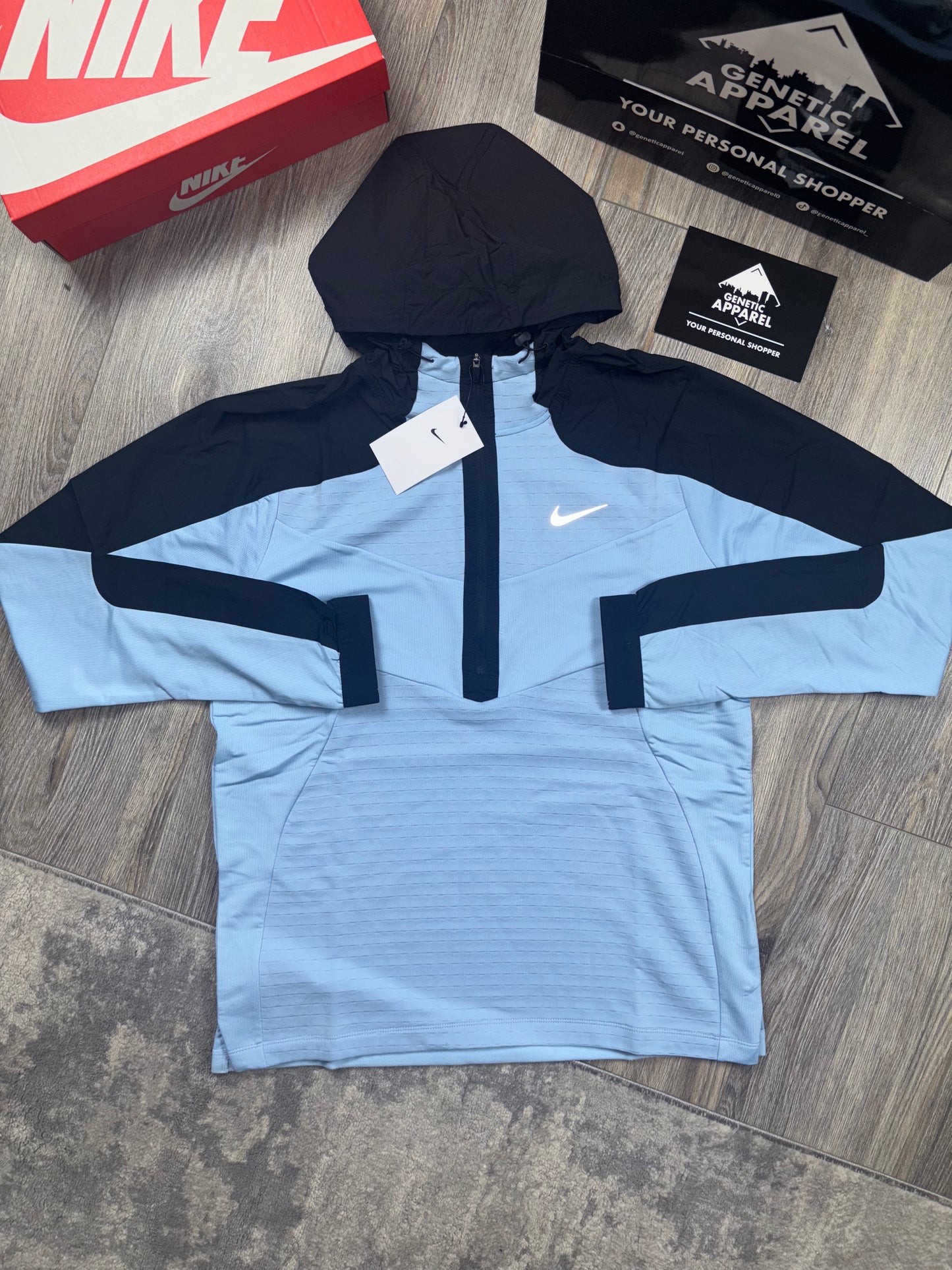 Nike Therma Half-Zip Tracksuit - ‘Baby Blue’