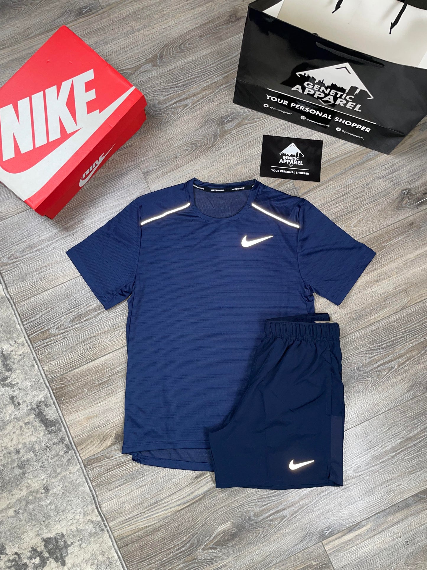 Nike Miler 1.0 Set - Midnight Navy