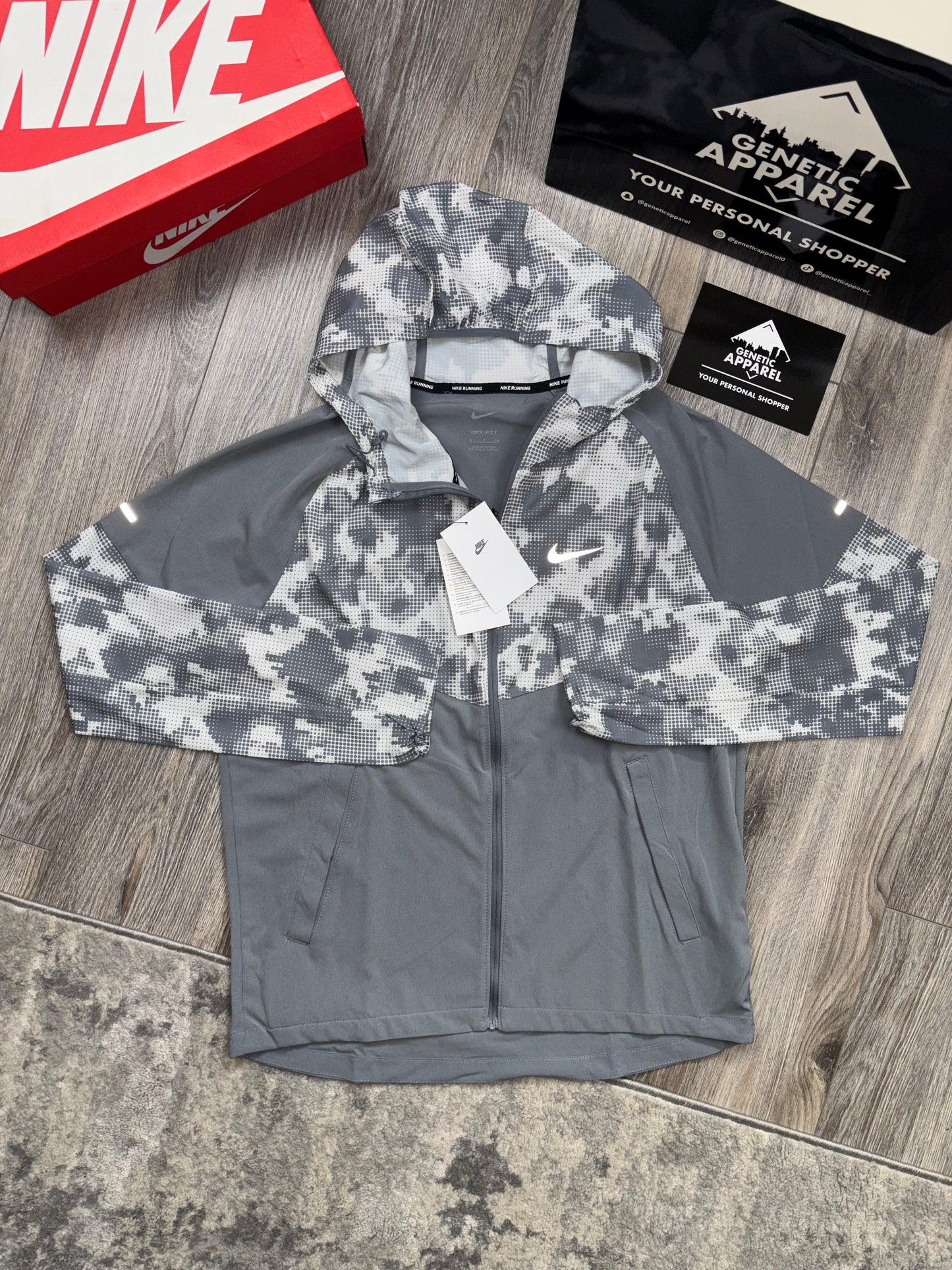 Nike Graffiti Tracksuit - ‘White/Grey Camo’
