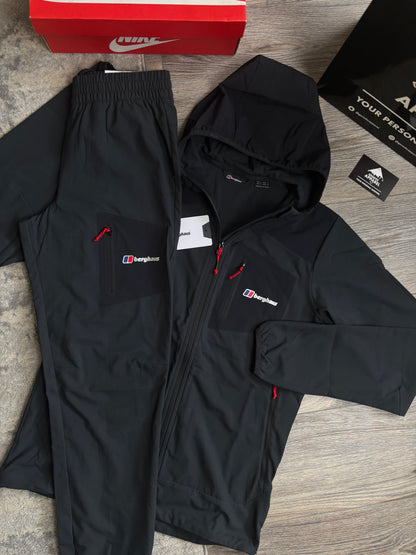 Berghaus Tech Tracksuit - ‘Black / Red’