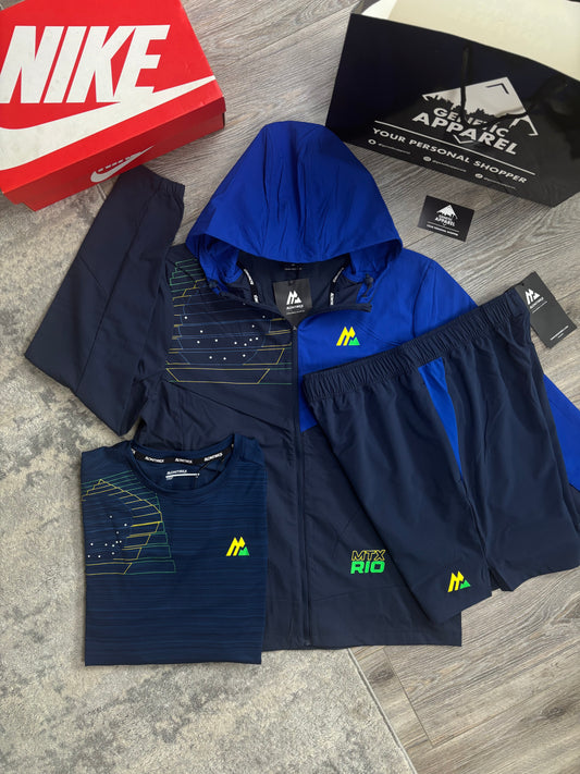 Montirex De Janeiro 3-Piece Set - ‘Navy / Blue’