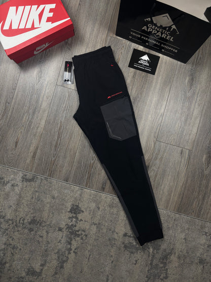 Monterrain Orbit Tracksuit - ‘Black/Grey/Red’