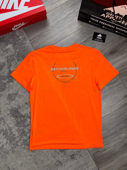 Montirex Dutch Exclusive T-Shirt / Short Set - ‘Orange/Grey’