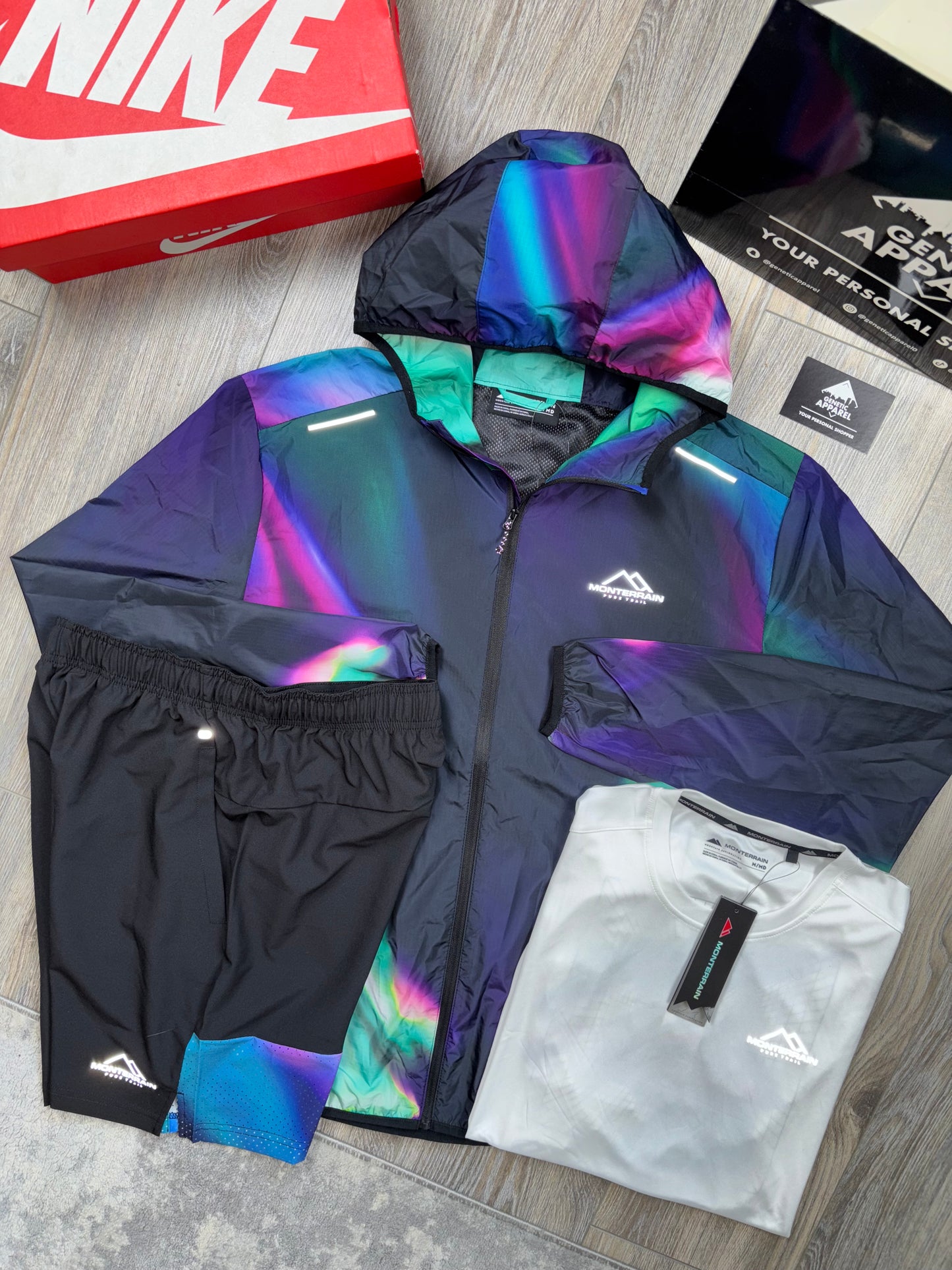 Monterrain 3-Piece Illusion - ‘Black/Purple’