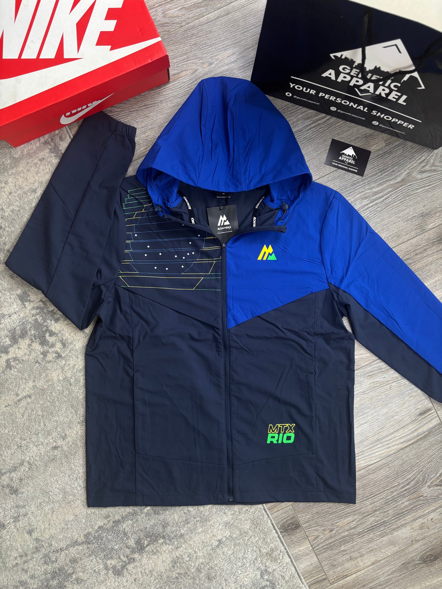 Montirex De Janeiro 3-Piece Set - ‘Navy / Blue’