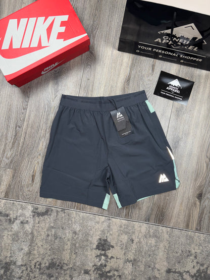 Montirex T-Shirt / Short Set - ‘Neon / Grey ‘