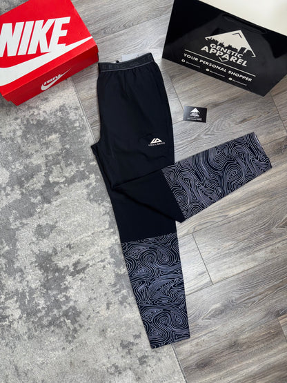 Trailberg Geo Reflective Tracksuit - ‘Black’