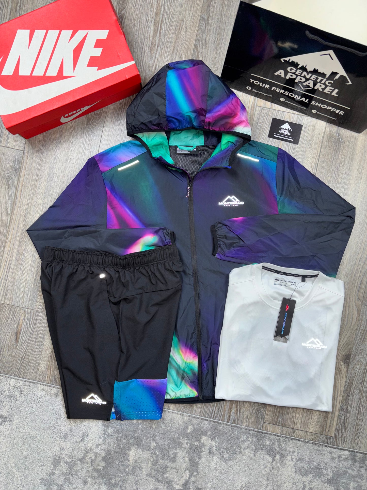 Monterrain 3-Piece Illusion - ‘Black/Purple’