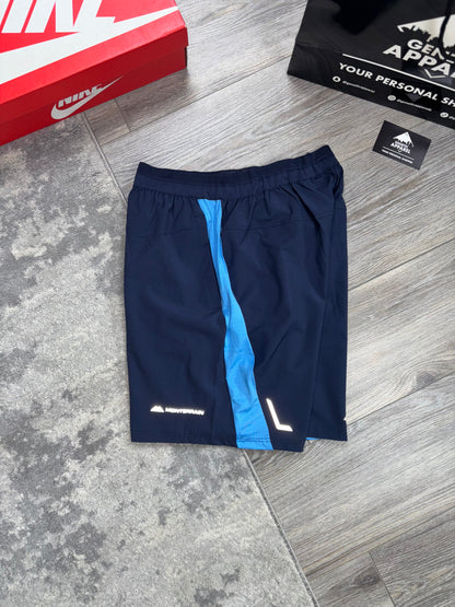 Monterrain Lyder T-Shirt / Short Set - ‘Navy / Blue’