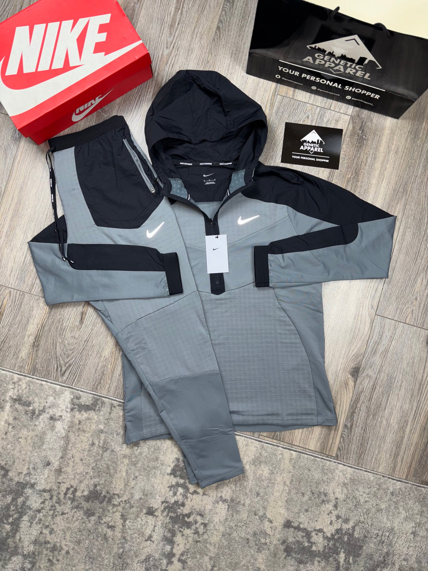Nike Therma Tracksuit - ‘Slate Grey’