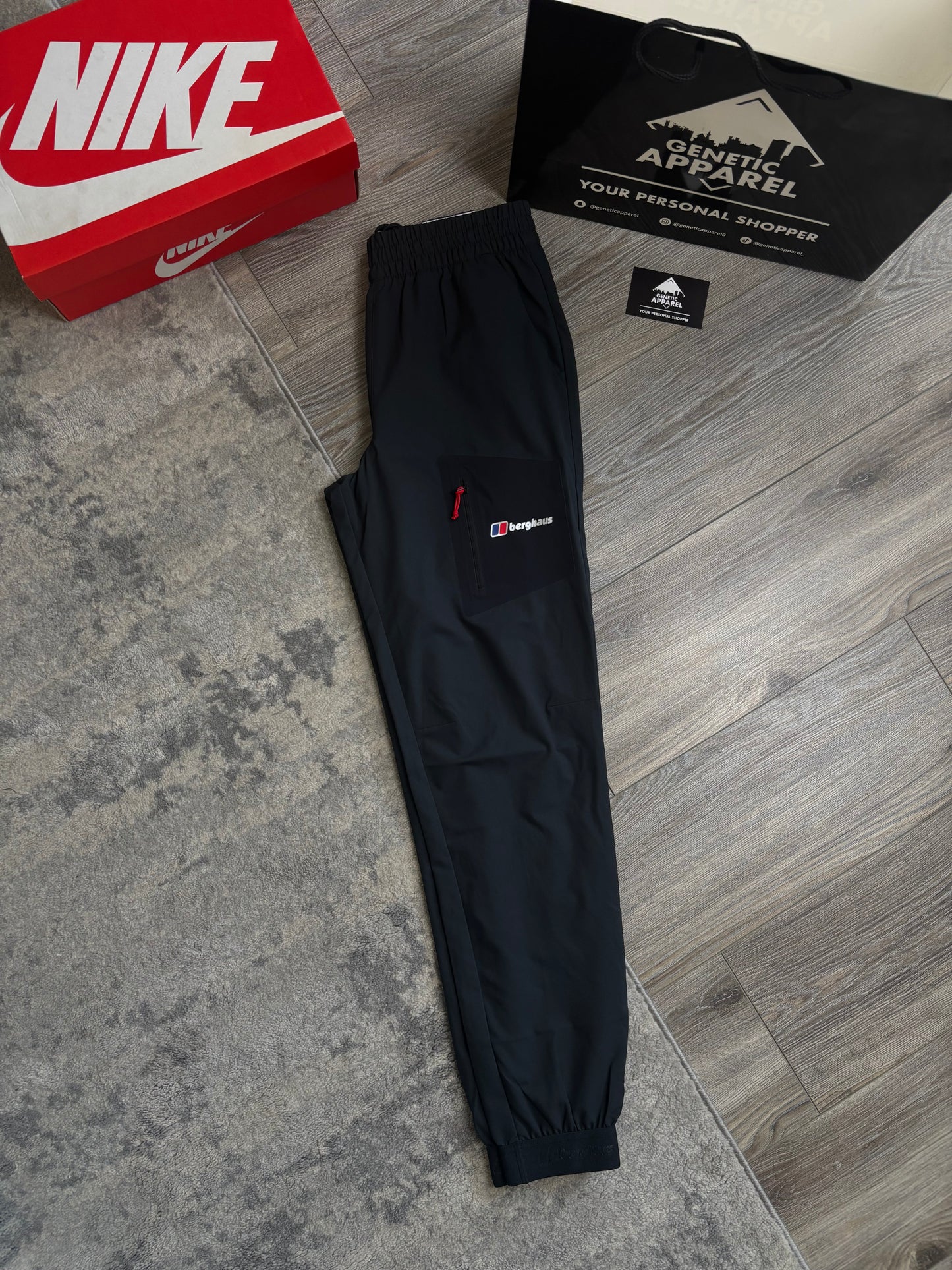 Berghaus Tech Tracksuit - ‘Black / Red’