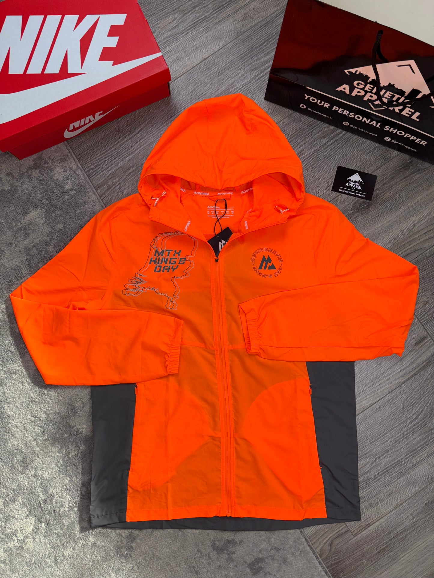 Montirex Dutch Exclusive 3-Piece - ‘Orange/Grey’