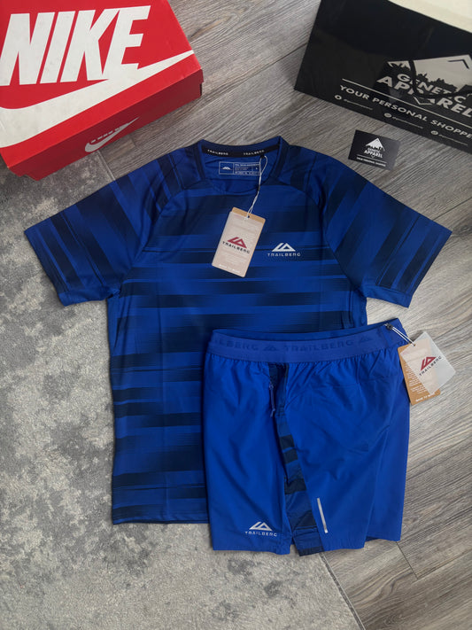 Trailberg T-Shirt / Short Set - ‘Royal Blue’