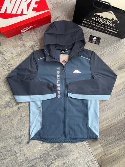 Trailberg Triathlon Tracksuit - ‘Navy / Baby Blue’