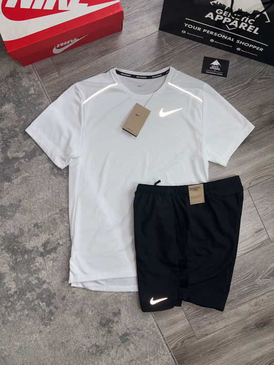 Nike Miler 1.0 Set - White/Black