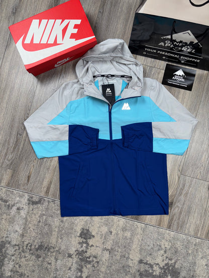 Montirex Jacket/Short Set - ‘Baby Blue/Grey’