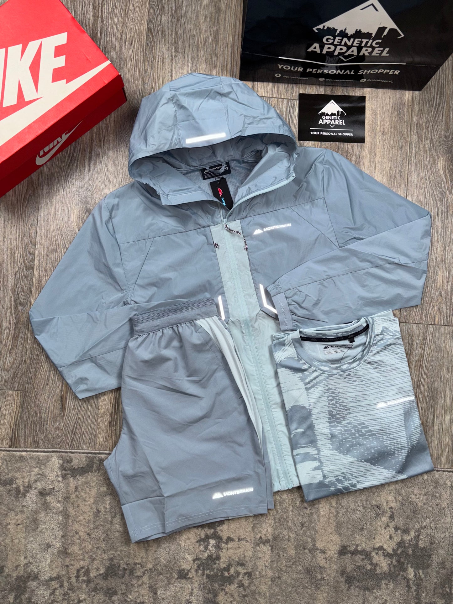Monterrain 3-Piece Set - ‘Baby Blue / Aqua’