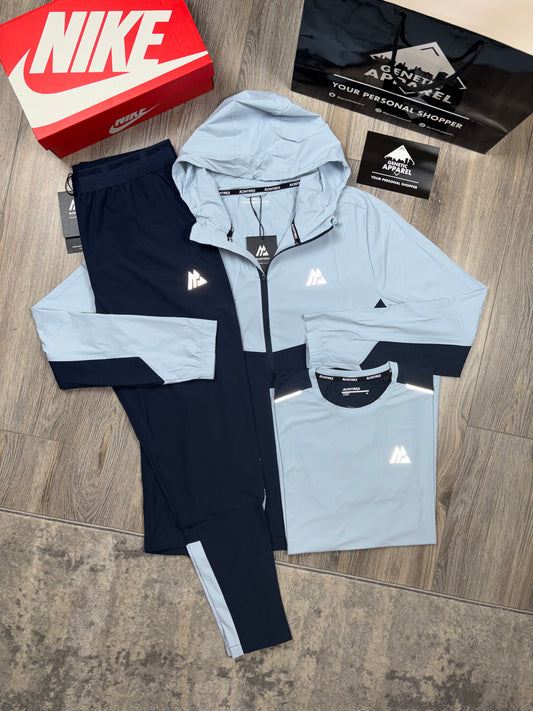Montirex 3-Piece Tracksuit - ‘ Baby Blue/Navy’