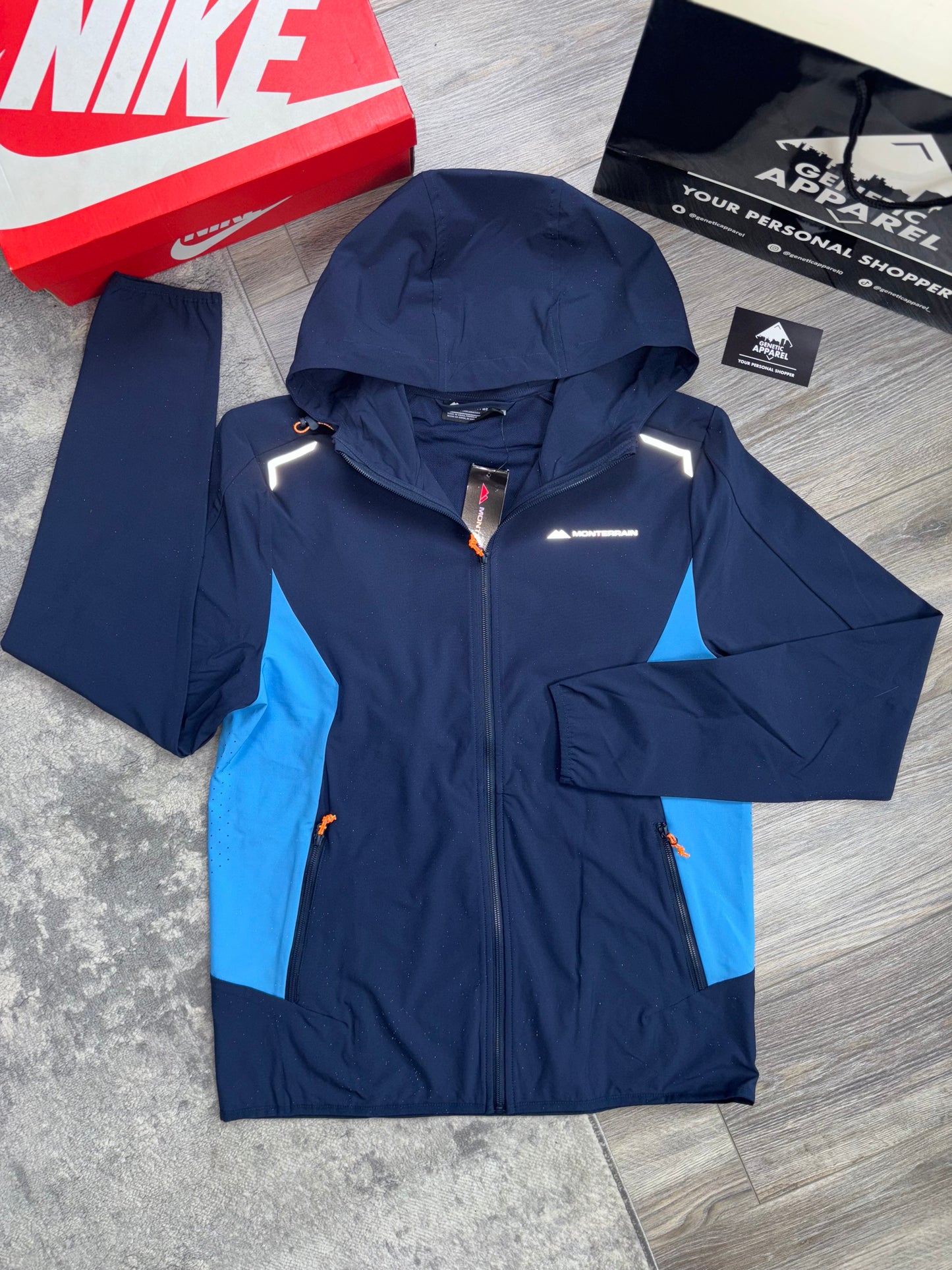 Monterrain 3-Piece Lyder - ‘Navy/Blue’